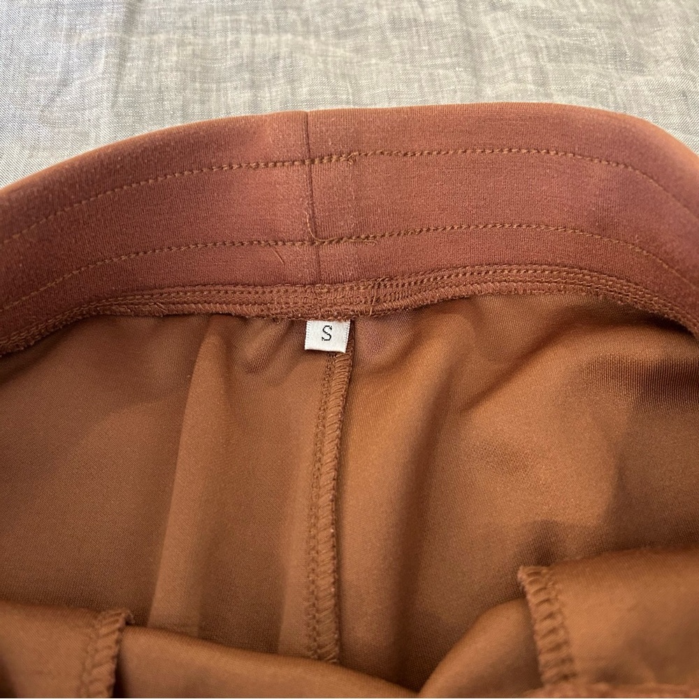 Women's Brown Jumpsuit Set - Picture 5 of 11
